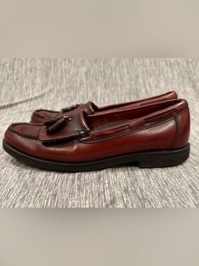 Rockport Men's Tassel Loafers in Deep Burgundy